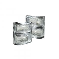 6.4 | 6.7 Powerstroke Amber LED Clear Lens Mirror Lights Recon 264140CL